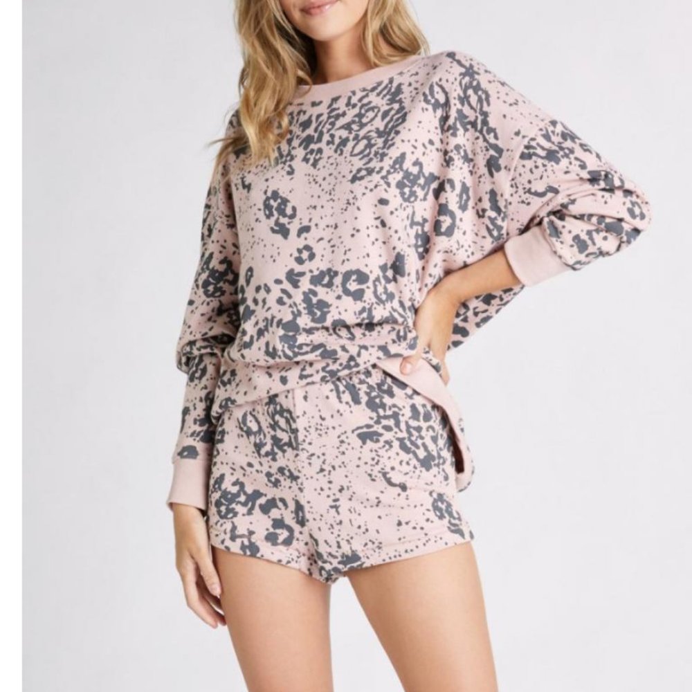 WILDFOX Jungle Cat Oversized Road Trip Sweatshirt